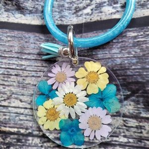 Floral Boho Keychain